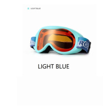 Rockbros Ski Glasses Windproof Double-Layer Lens Protection Anti-Fog Goggles Children Glasses